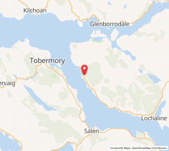 Map of Bonnavoulin, ScotlandScotland