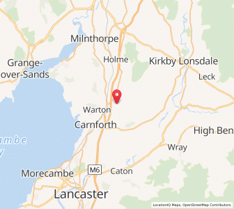Map of Borwick, EnglandEngland