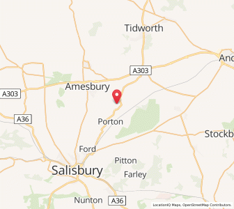 Map of Boscombe, EnglandEngland