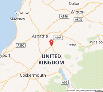 Map of Bothel, EnglandEngland