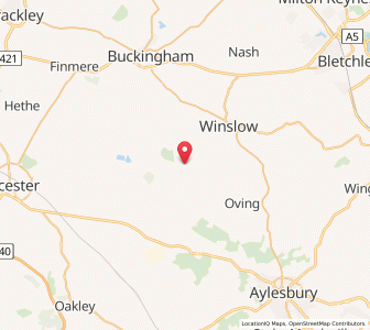 Map of Botolph Claydon, EnglandEngland