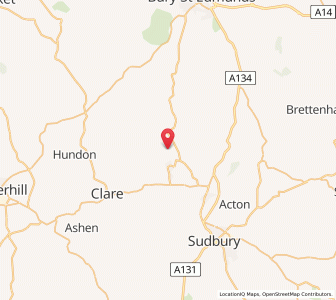 Map of Boxted, EnglandEngland