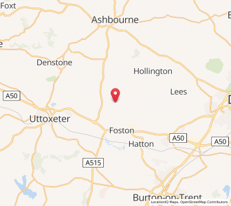 Map of Boyleston, EnglandEngland