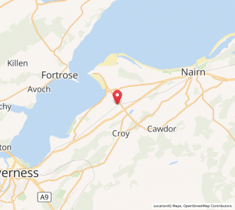 Map of Brackley, ScotlandScotland