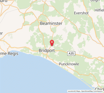 Map of Bradpole, EnglandEngland