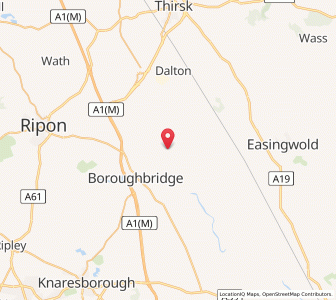 Map of Brafferton, EnglandEngland