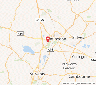 Map of Brampton, EnglandEngland