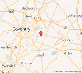 Map of Brandon, EnglandEngland