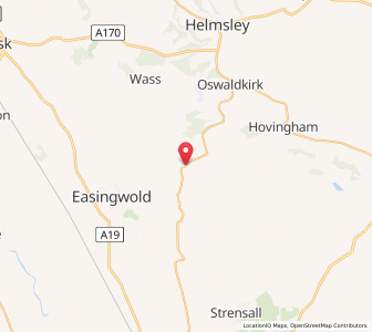 Map of Brandsby, EnglandEngland