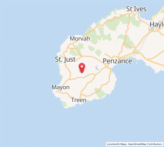 Map of Brane, EnglandEngland