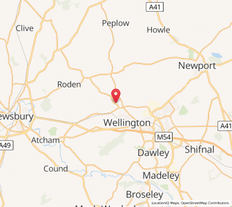 Map of Bratton, EnglandEngland