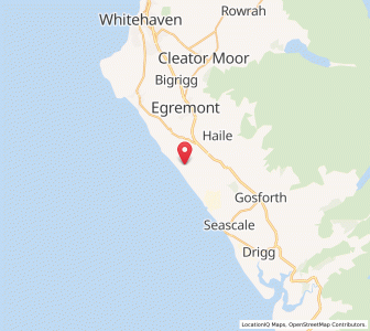 Map of Braystones, EnglandEngland