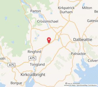 Map of Bridge of Dee, ScotlandScotland
