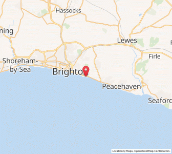 Map of Brighton Marina village, EnglandEngland