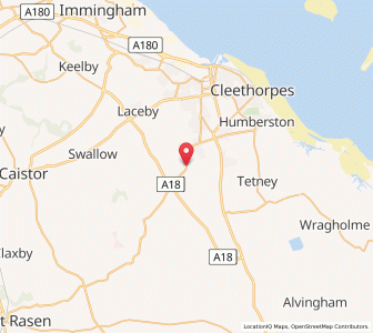Map of Brigsley, EnglandEngland