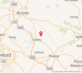 Map of Brill, EnglandEngland
