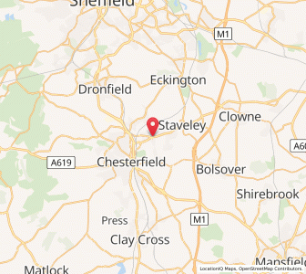 Map of Brimington, EnglandEngland