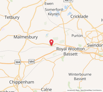 Map of Brinkworth, EnglandEngland