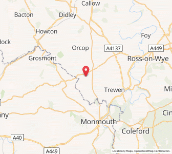 Map of Broad Oak, EnglandEngland