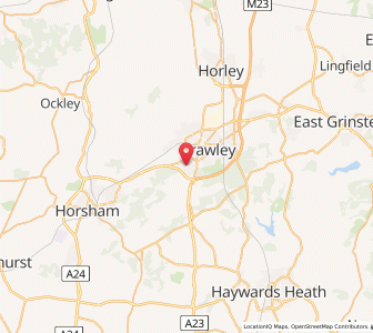Map of Broadfield, EnglandEngland