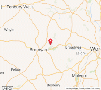 Map of Brockhampton Estate, EnglandEngland