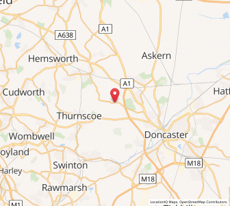 Map of Brodsworth, EnglandEngland