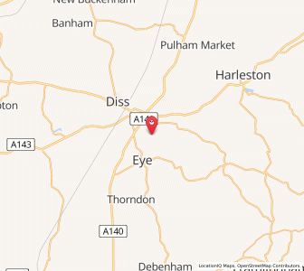 Map of Brome Street, EnglandEngland