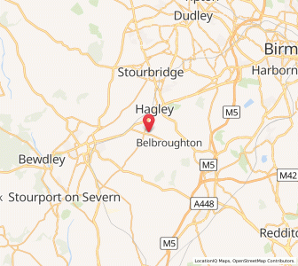 Map of Broom, EnglandEngland