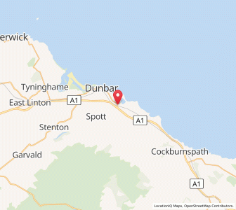 Map of Broxmouth, ScotlandScotland
