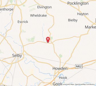 Map of Bubwith, EnglandEngland