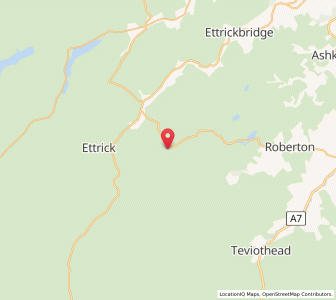 Map of Buccleuch, ScotlandScotland