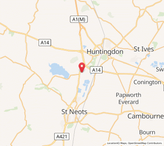 Map of Buckden, EnglandEngland