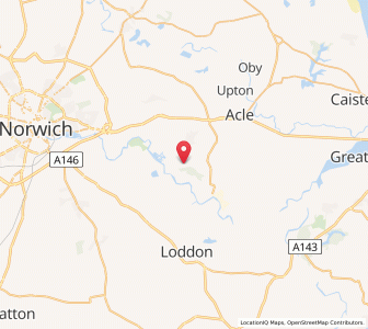 Map of Buckenham, EnglandEngland