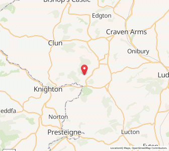 Map of Bucknell, EnglandEngland