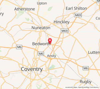 Map of Bulkington, EnglandEngland