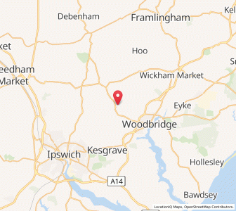 Map of Burgh, EnglandEngland