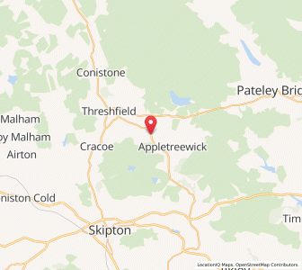 Map of Burnsall, EnglandEngland