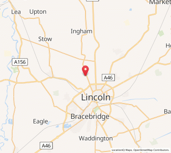 Map of Burton, EnglandEngland
