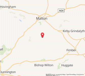 Map of Burythorpe, EnglandEngland