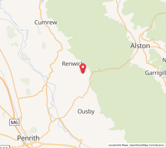 Map of Busk, EnglandEngland