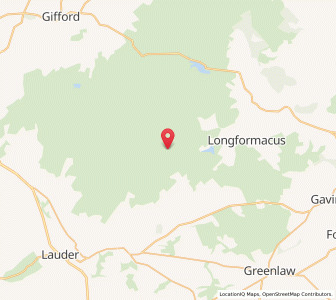 Map of Byrecleugh, ScotlandScotland