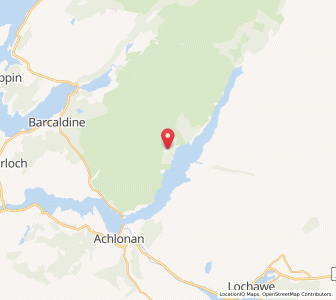 Map of Cadderlie, ScotlandScotland