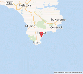 Map of Cadgwith, EnglandEngland