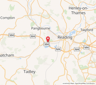 Map of Calcot, EnglandEngland