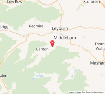 Map of Caldbergh, EnglandEngland