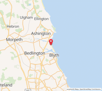 Map of Cambois, EnglandEngland