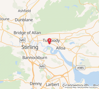 Map of Cambus, ScotlandScotland