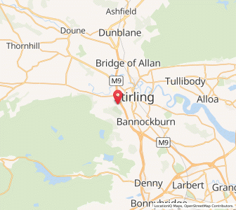 Map of Cambusbarron, ScotlandScotland