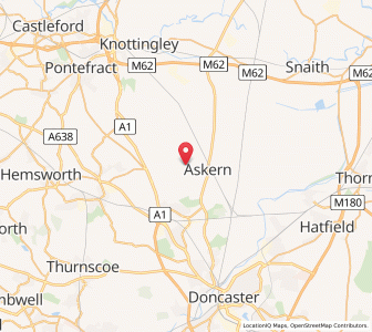 Map of Campsall, EnglandEngland