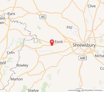 Map of Cardeston, EnglandEngland